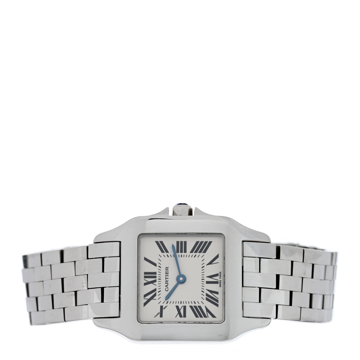 Cartier Stainless Steel 26mm Santos Demoiselle Quartz Watch 2 of 4