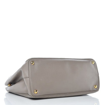 Prada Saffiano Large Galleria Double Zip Tote Argilla 4 of 13
