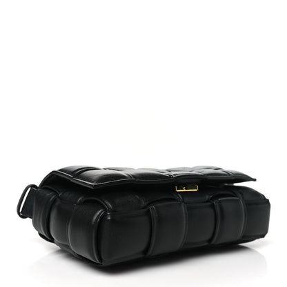 Bottega Veneta Nappa Maxi Intreccio Small Padded Cassette Crossbody Bag Black 4 of 10