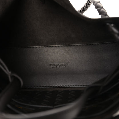 Bottega Veneta Silky Calfskin Medium Andiamo Shoulder Bag Fondant 5 of 9