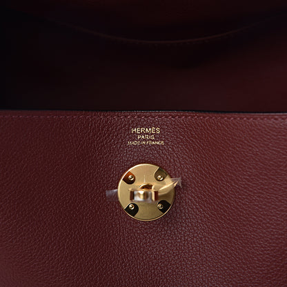 Hermes Evercolor Lindy 26 Rouge H 6 of 10
