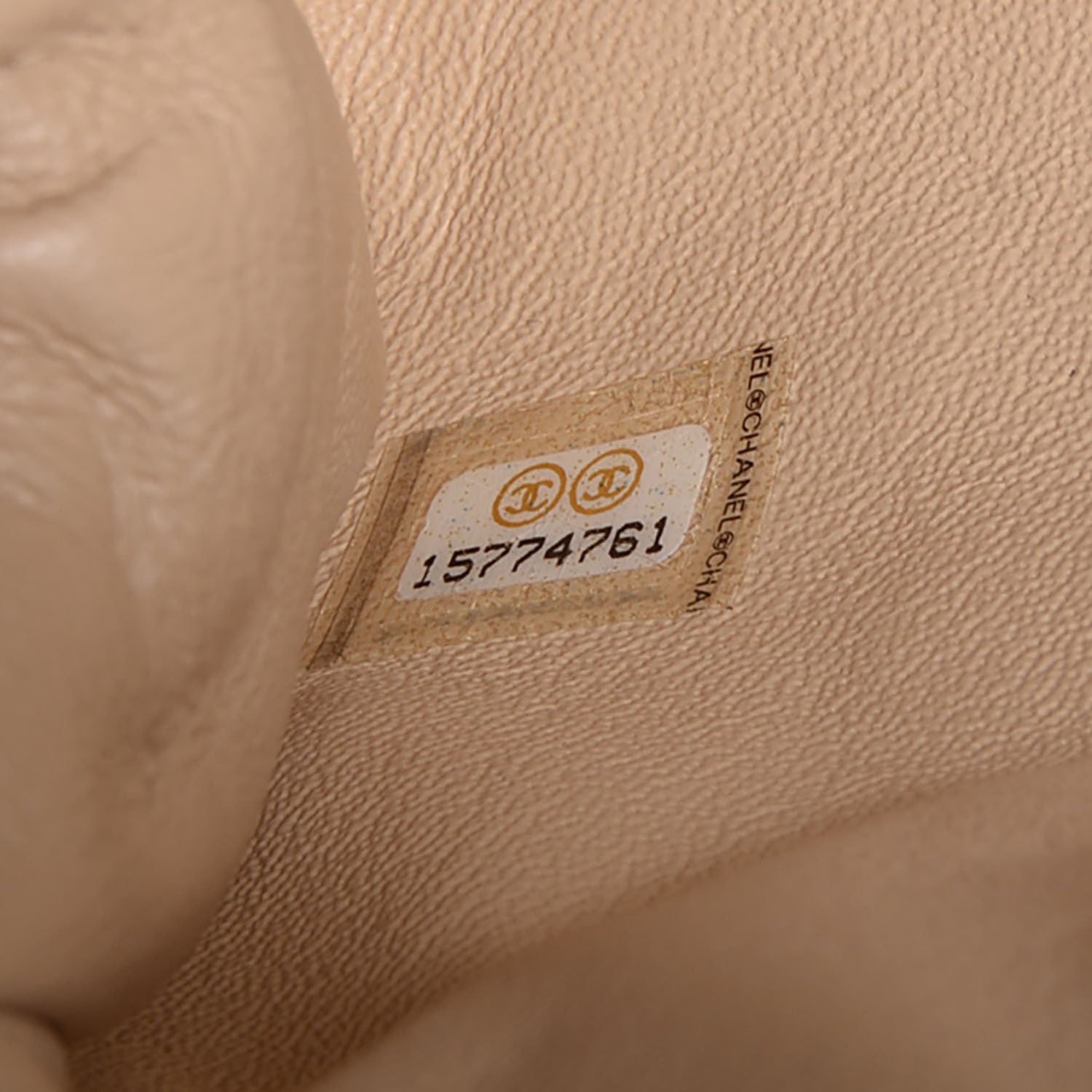 Chanel Caviar Quilted Timeless Clutch Beige Clair 8 of 9