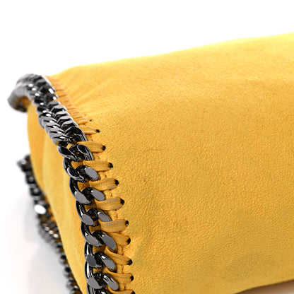 Stella McCartney Shaggy Deer Falabella Mini Fold Over Tote Yellow 11 of 15