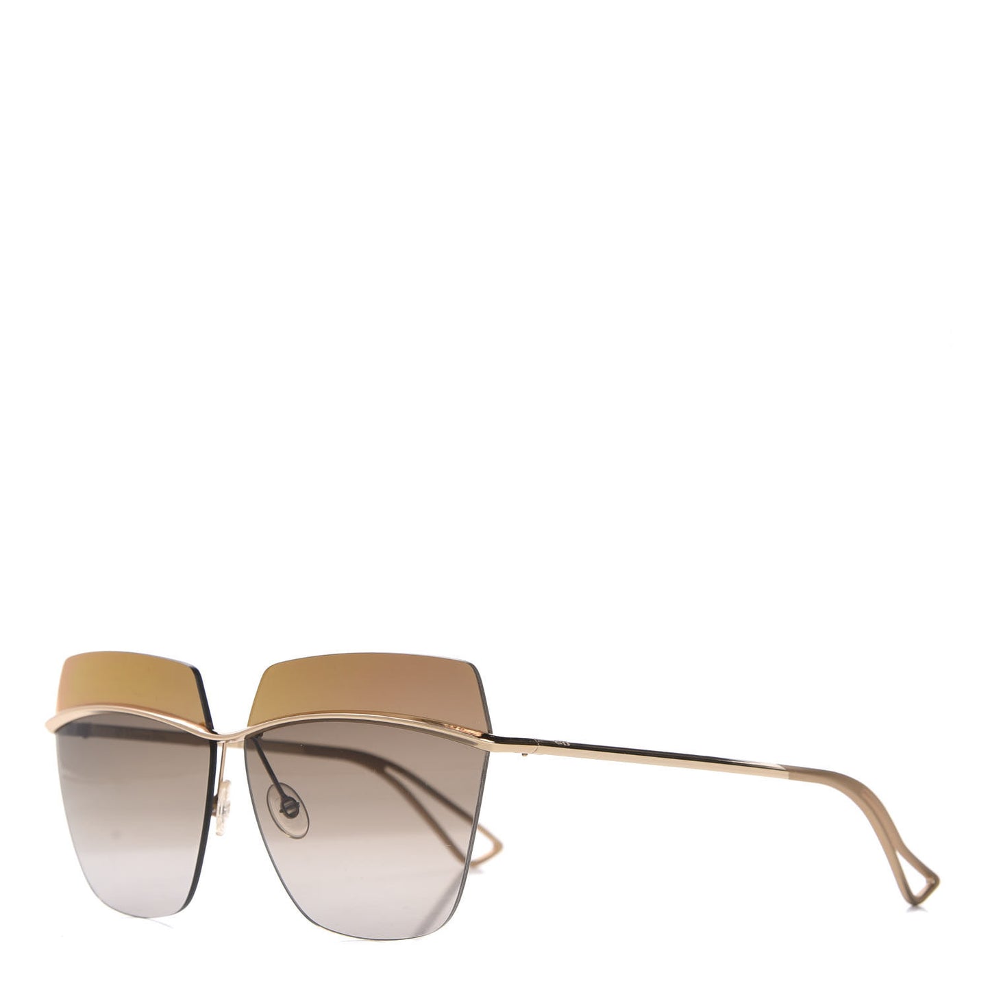 Metal DiorMetallic Sunglasses Grey Copper