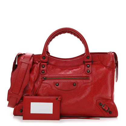 Balenciaga Agneau Classic Hardware City Rouge Lipstick 1 of 13