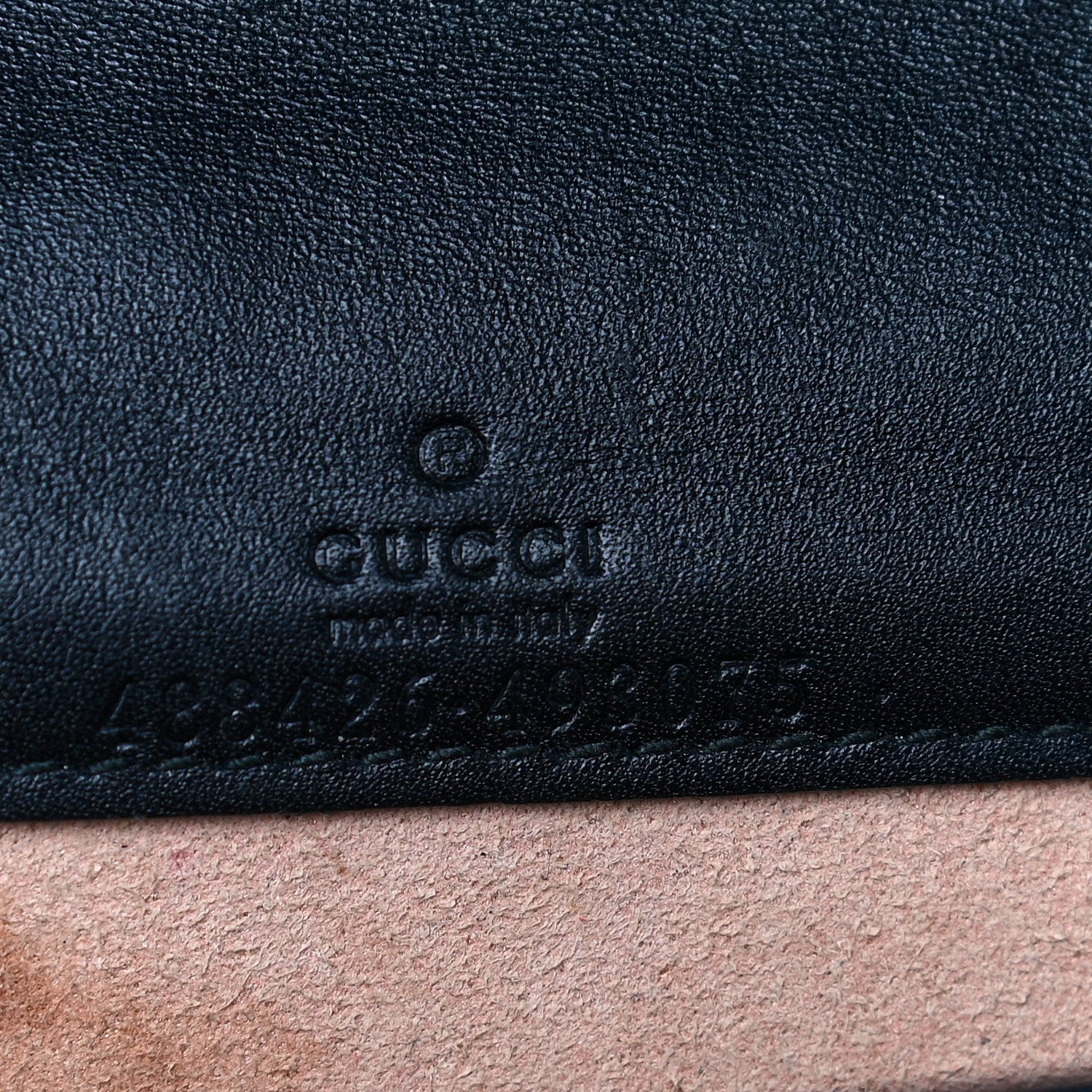 Gucci Calfskin Matelasse GG Marmont Mini Bag Black 6 of 12