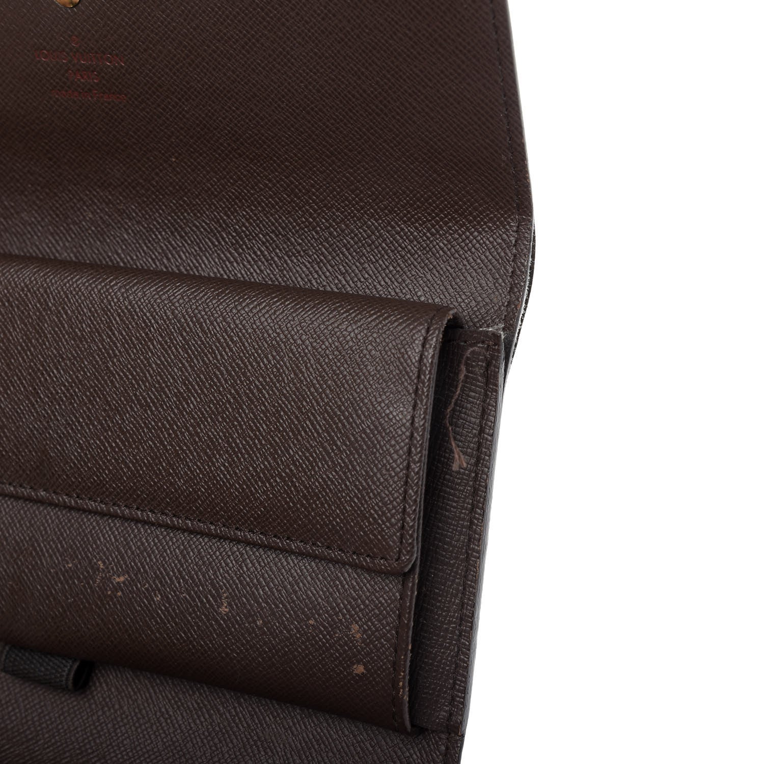 Louis Vuitton Damier Ebene Porte Tresor International Wallet 10 of 11