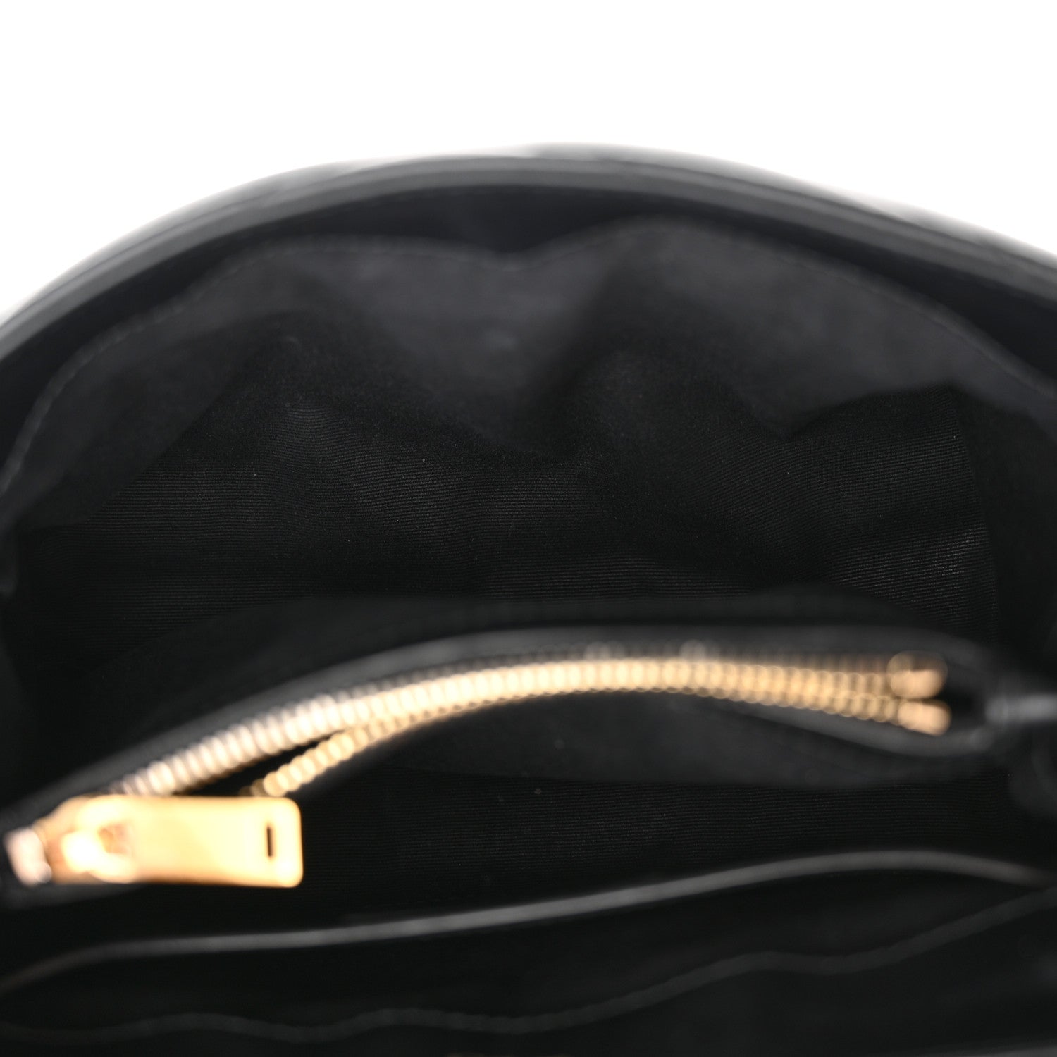 Saint Laurent Calfskin Y Quilted Monogram Small Loulou Chain Satchel Black 5 of 15