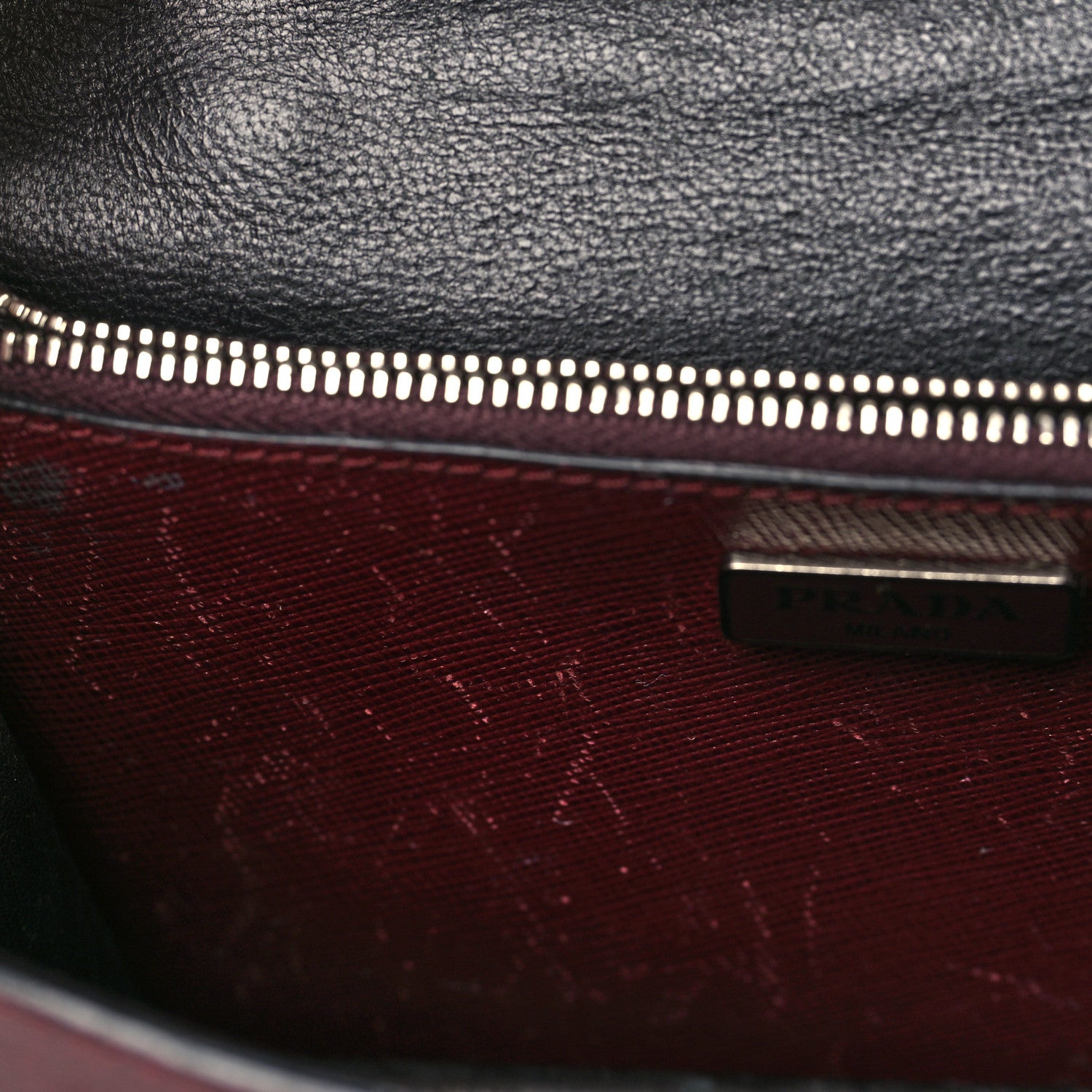 Prada Saffiano Sound Convertible Bag Granato 14 of 18