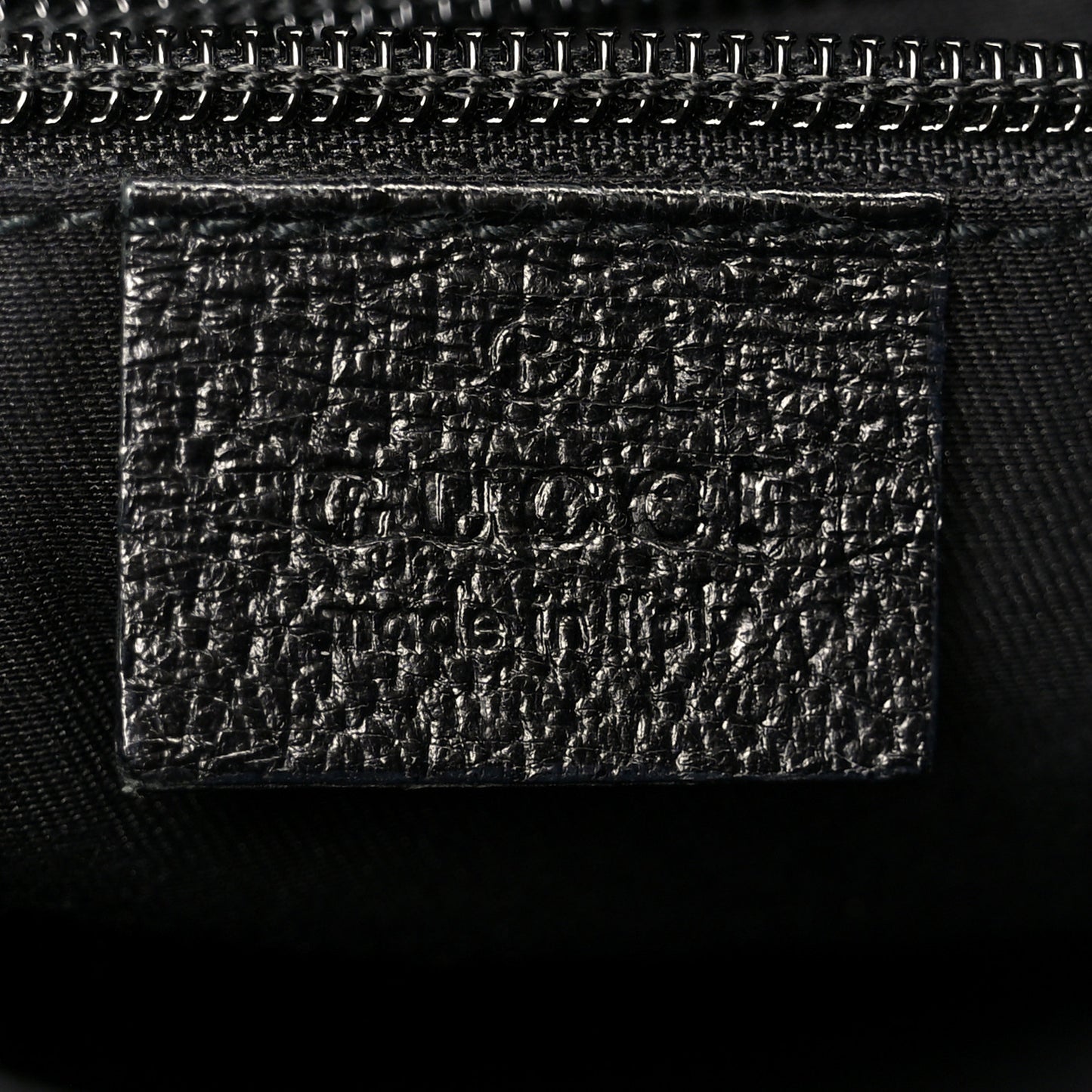 GG Monogram Messenger Crossbody Bag Black