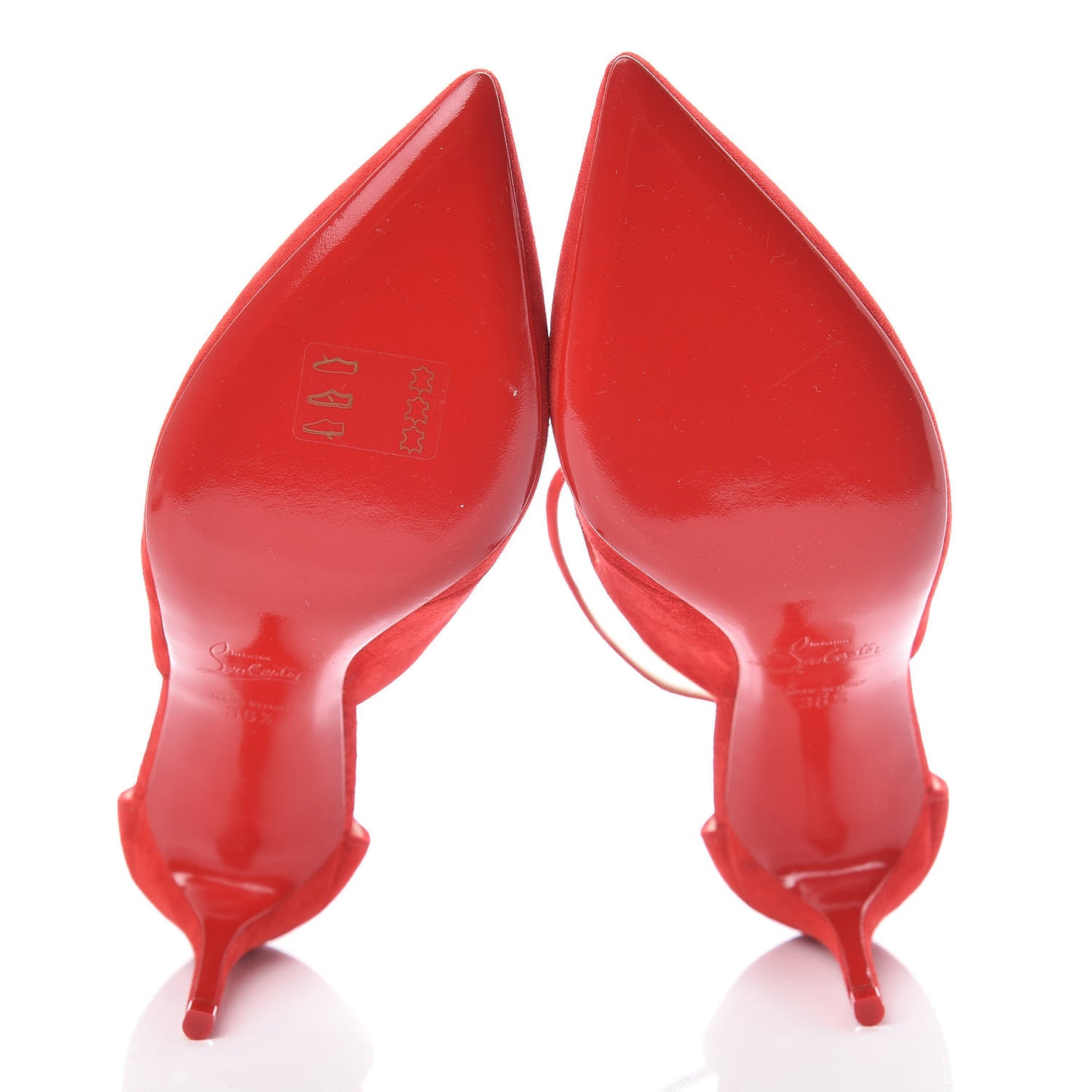 Veau Velours Rosas 85 Pumps 36.5 Loubi