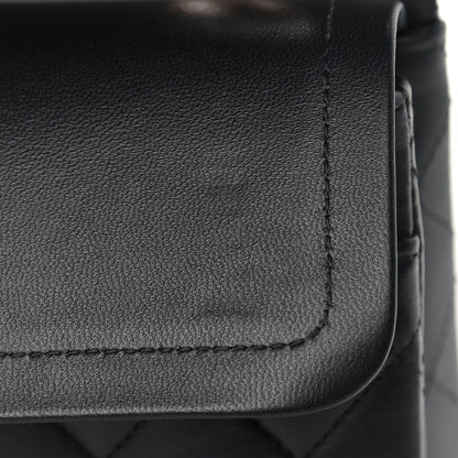 Chanel Lambskin Quilted Small Double Flap Black 11 of 12
