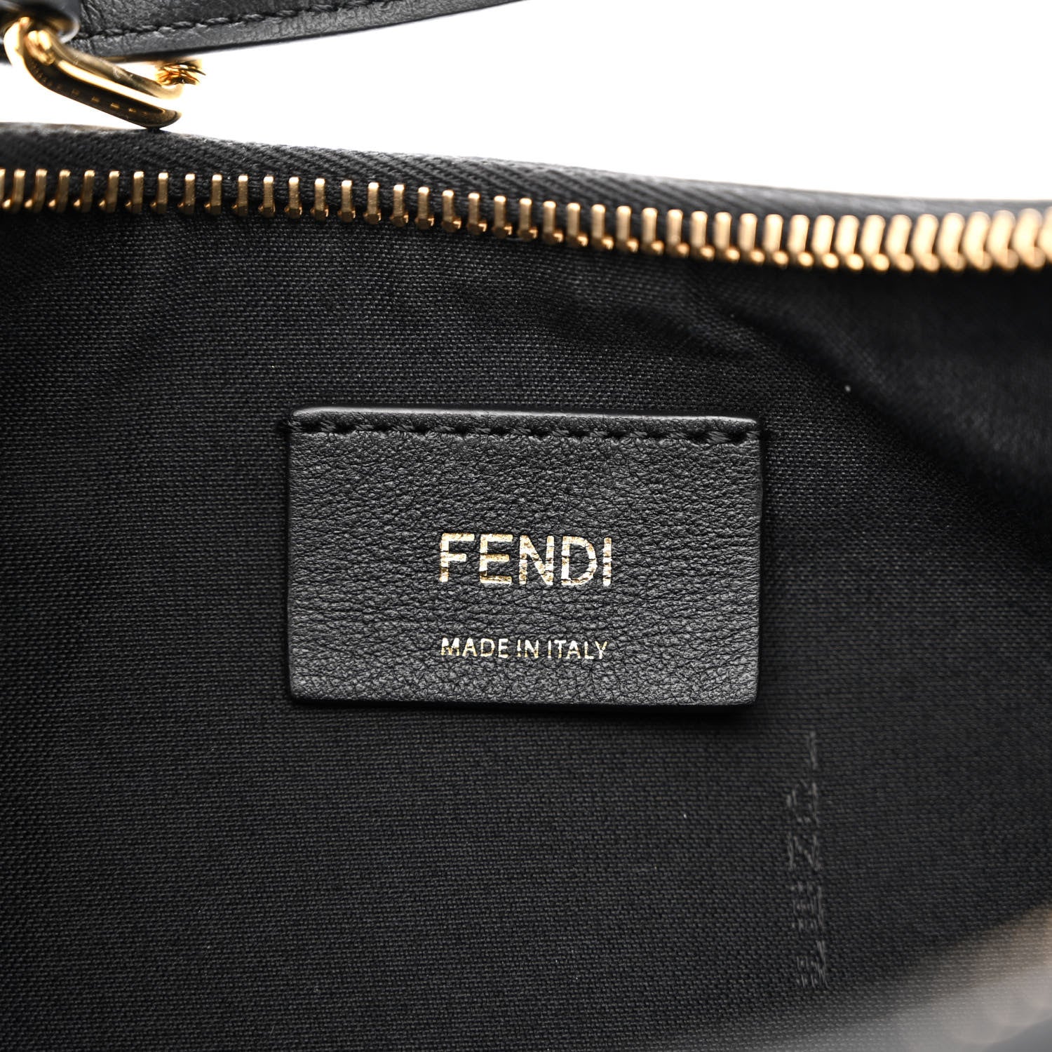 Fendi Vitello Grace Matte Small Fendigraphy Hobo Bag Black 6 of 14