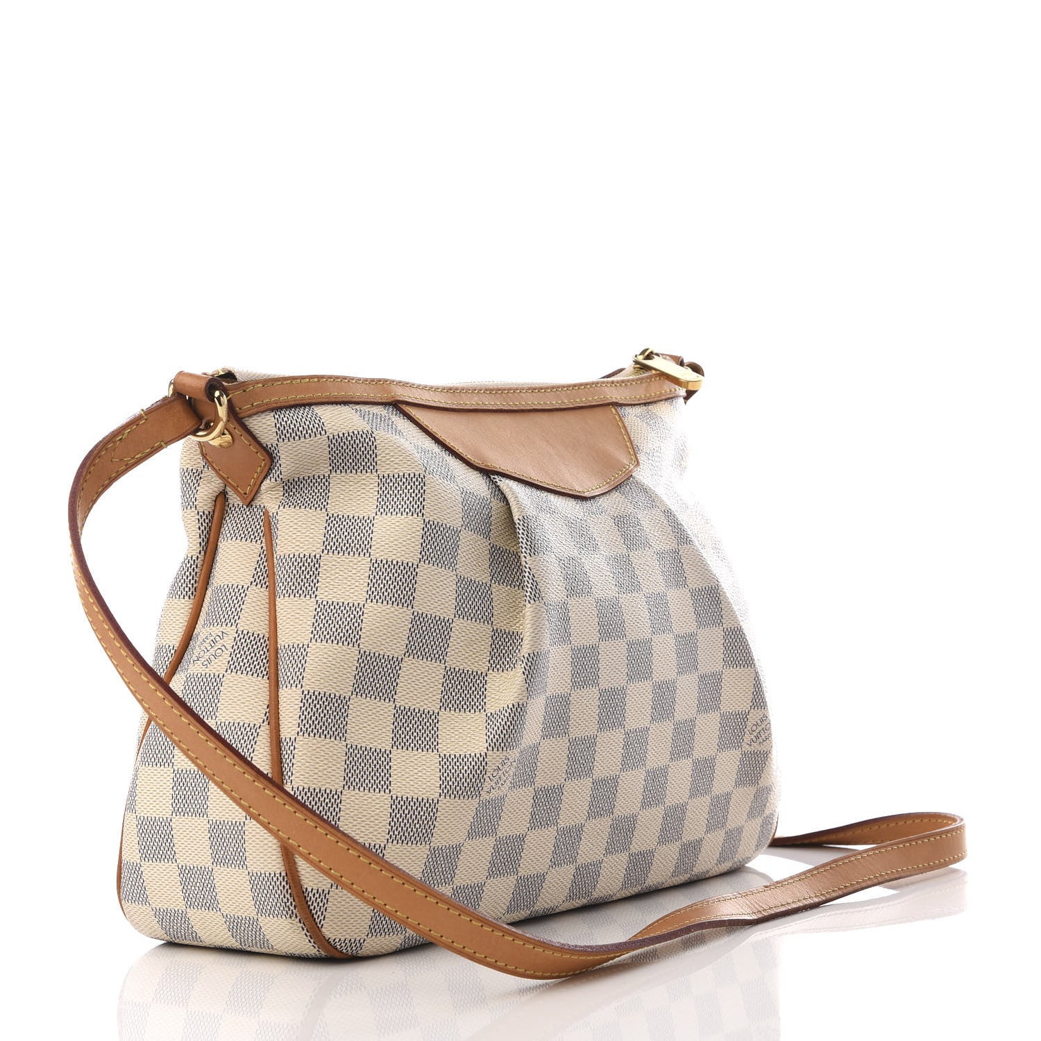 Louis Vuitton Damier Azur Siracusa PM 2 of 9