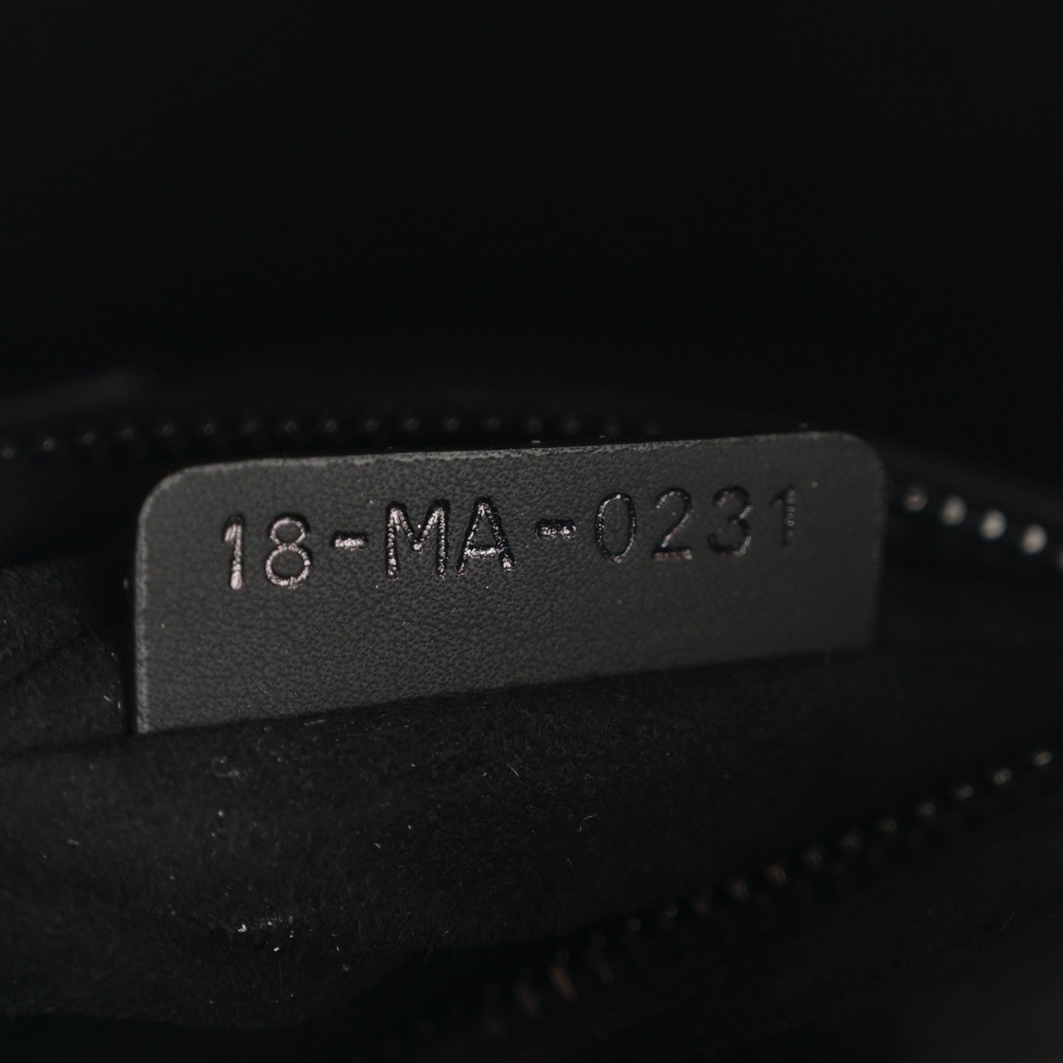 Christian Dior Ultra Matte Calfskin Cannage Small Lady Dior Black 7 of 10