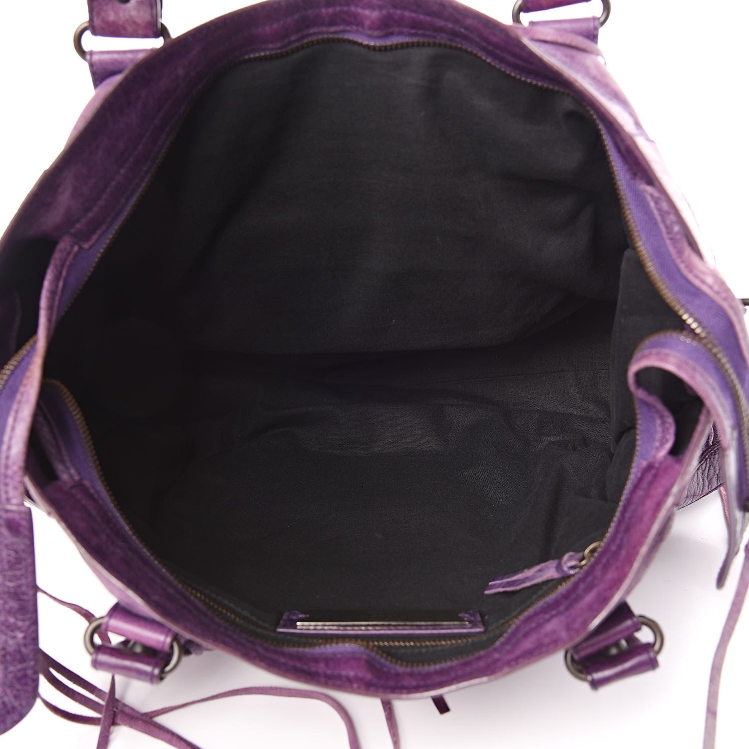 Balenciaga Agneau Classic Hardware City Raisin 5 of 11