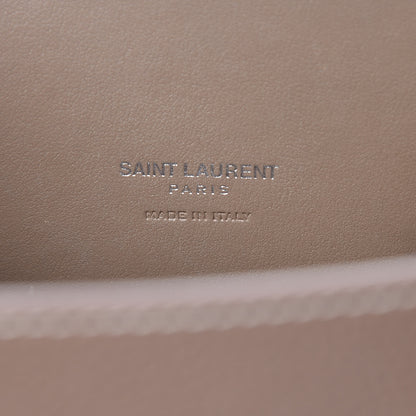 Saint Laurent Grained Calfskin Topstich Baby Sac De Jour Taupe 8 of 12
