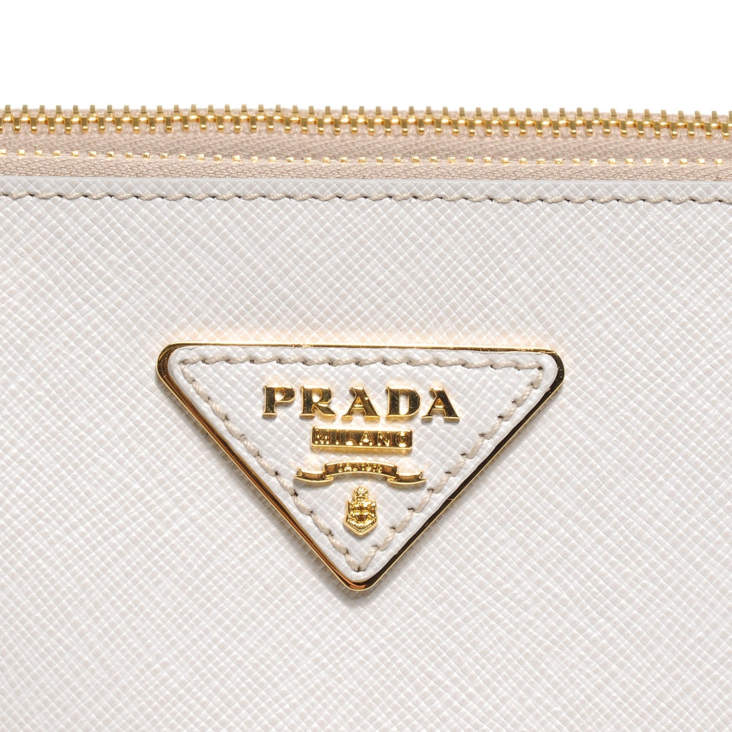 Prada Saffiano Lux Small Tote Talco 5 of 8