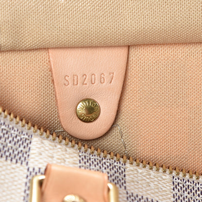 Louis Vuitton Damier Azur Speedy 30 9 of 15