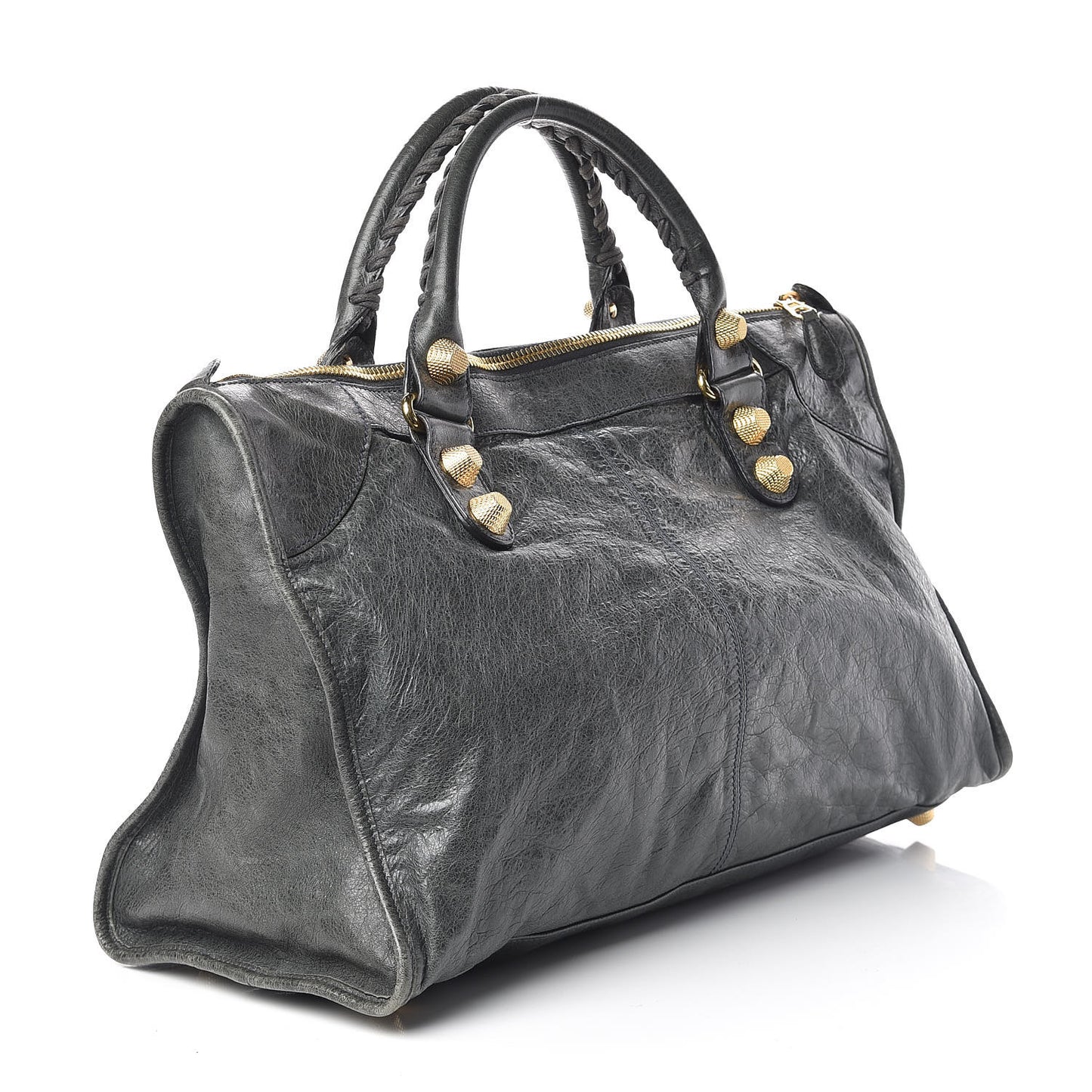 Agneau Giant 21 Gold Hardware Work Anthracite