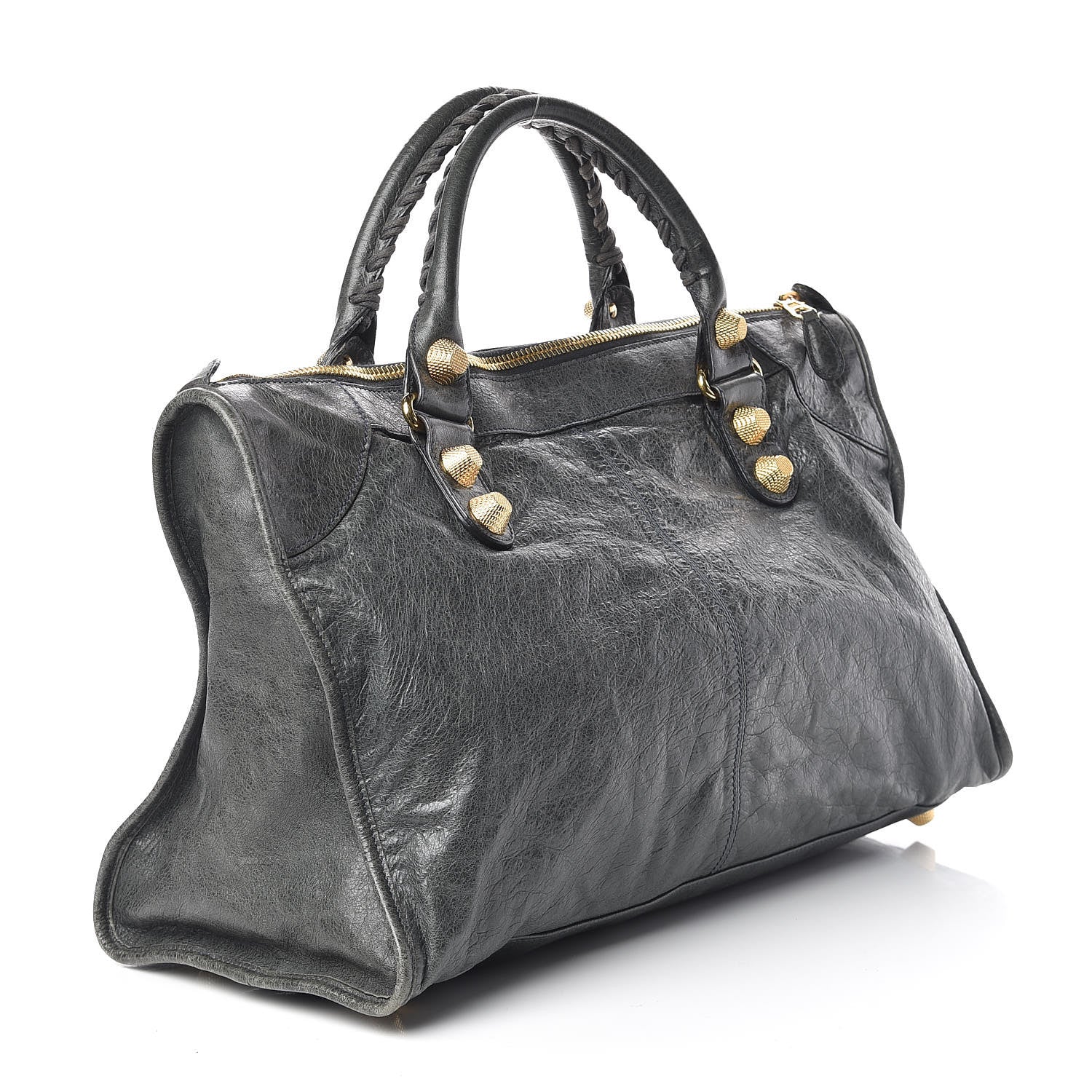 Balenciaga Agneau Giant 21 Gold Hardware Work Anthracite 3 of 10
