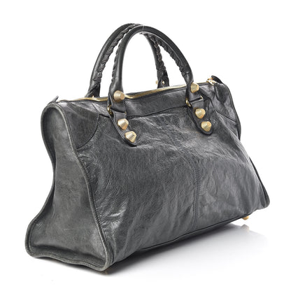 Balenciaga Agneau Giant 21 Gold Hardware Work Anthracite 3 of 10