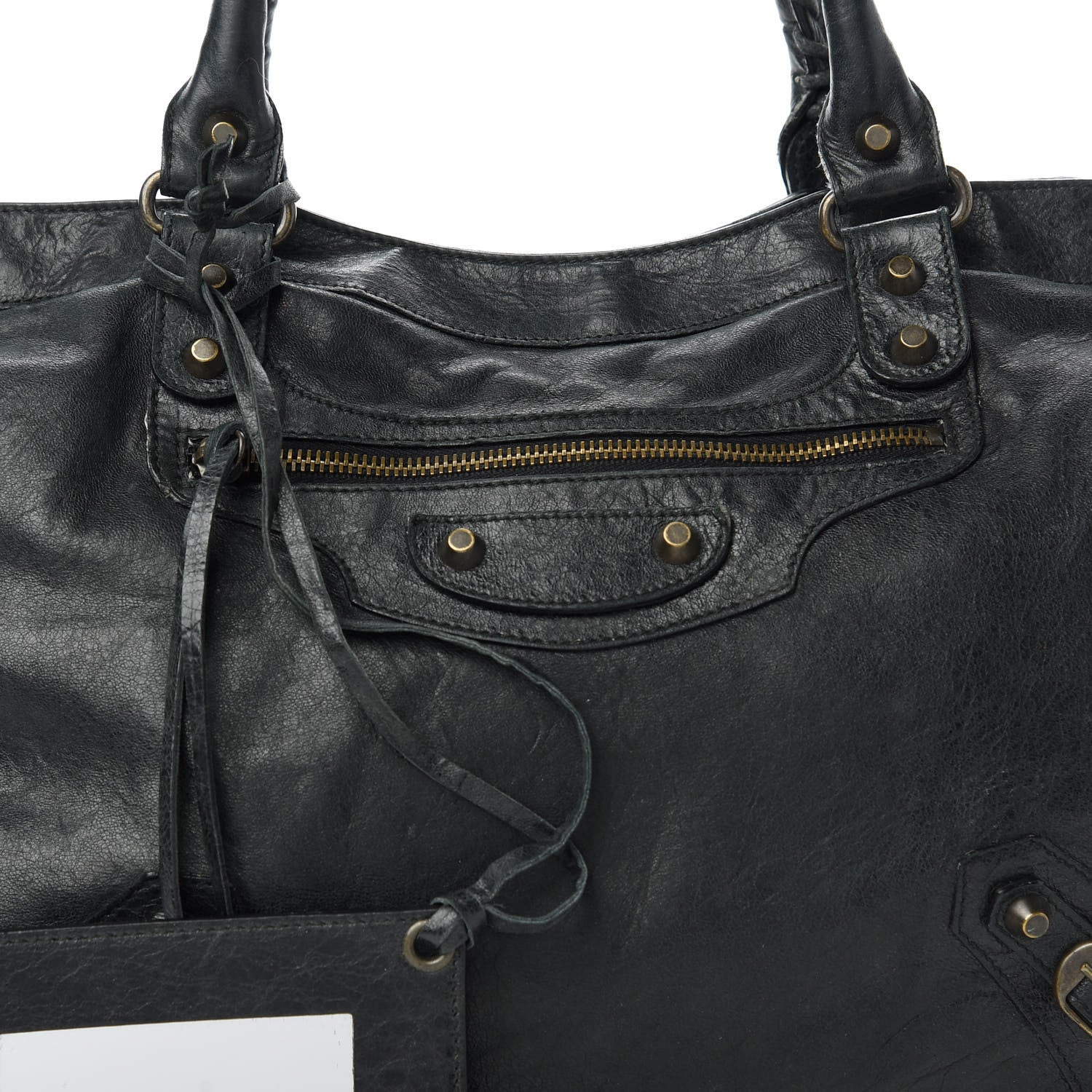 Balenciaga Agneau Classic Hardware Step Black 10 of 10