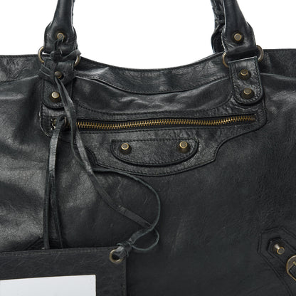 Balenciaga Agneau Classic Hardware Step Black 10 of 10