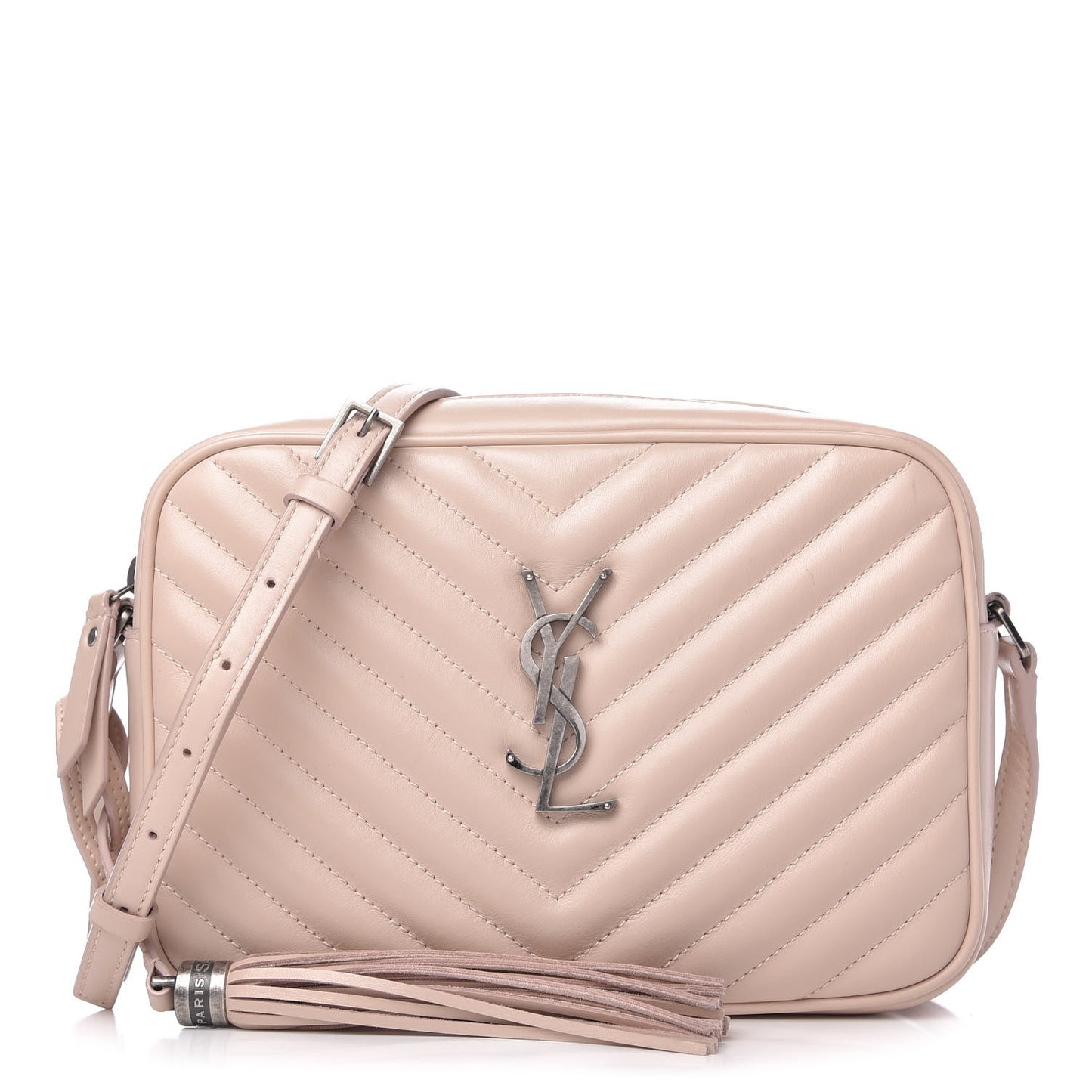 Calfskin Matelasse Monogram Lou Camera Bag Marble Pink
