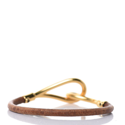 Hermes Natural Bridle Jumbo Hook Bracelet Bouton 3 of 4