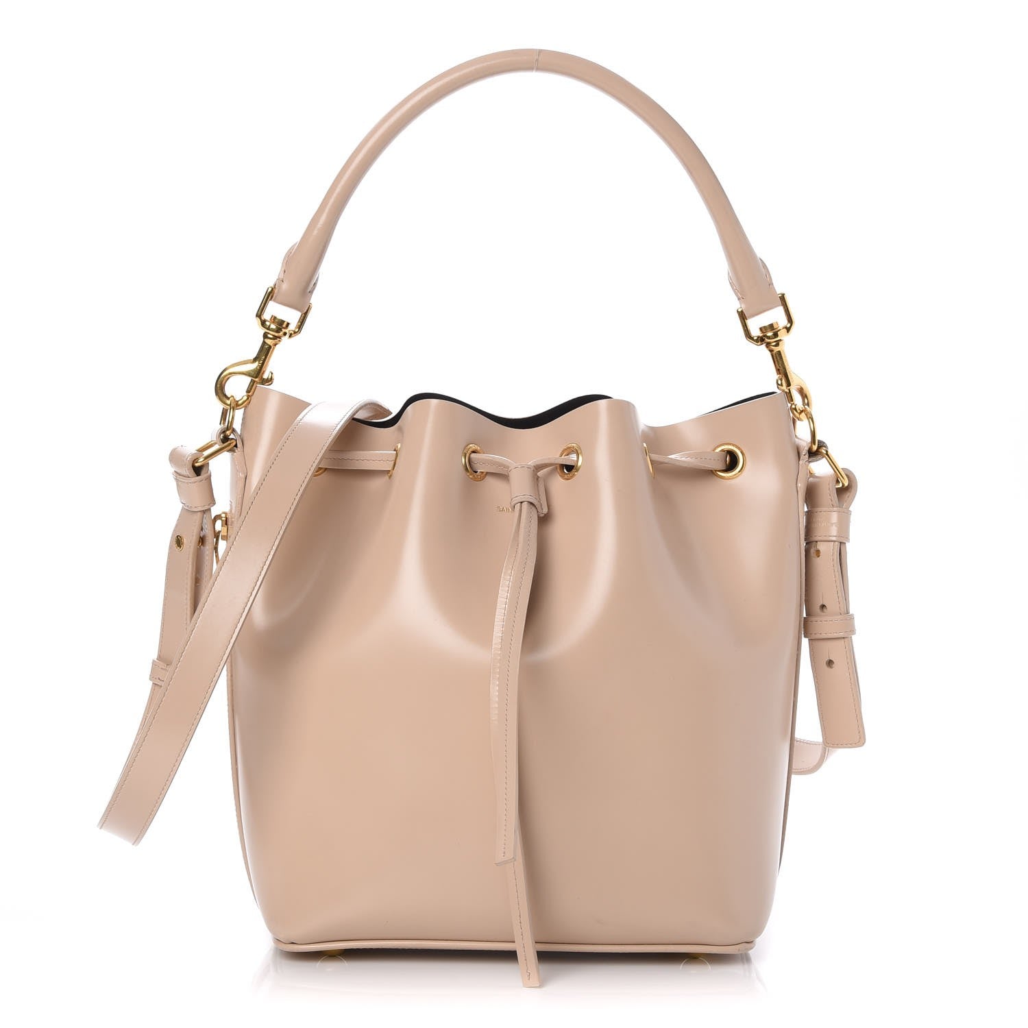 Saint Laurent Calfskin Medium Emmanuelle Bucket Bag Nude Powder 1 of 7