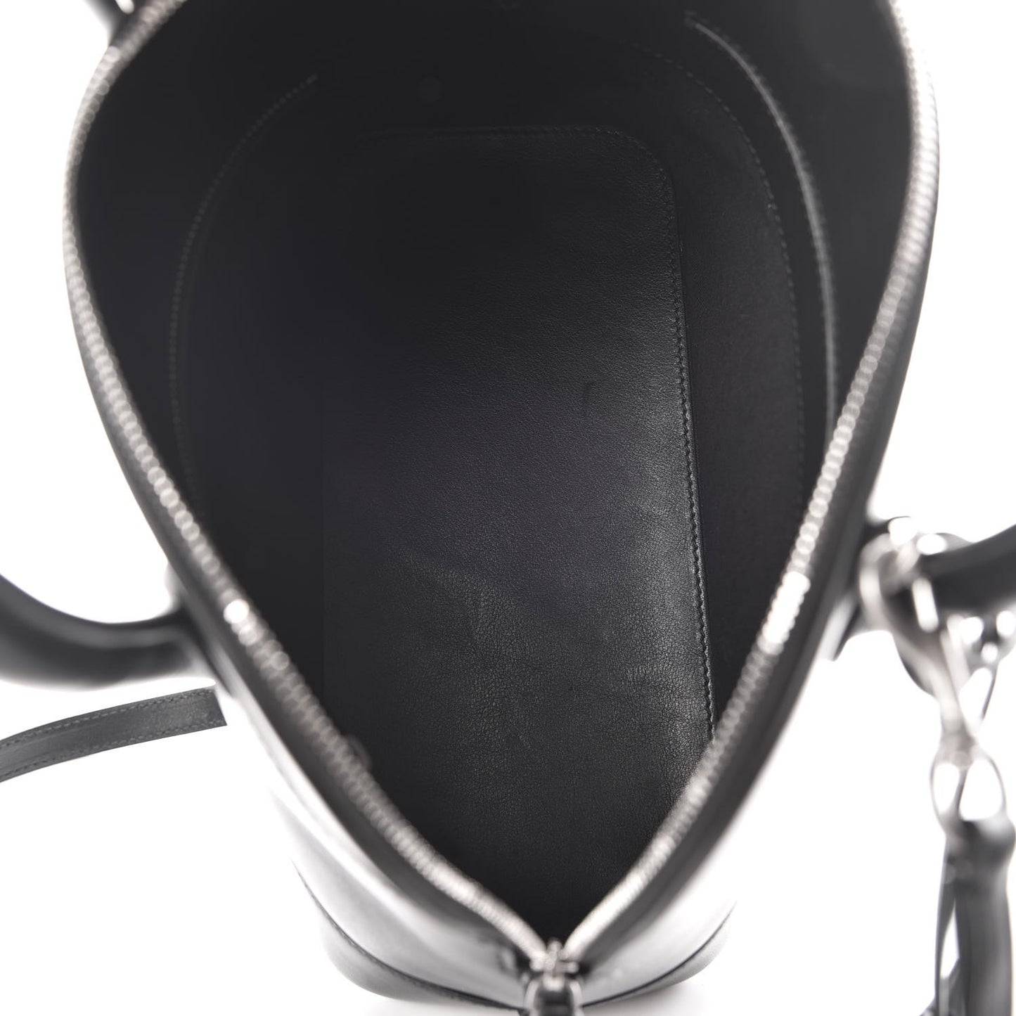 Calfskin I Love Techno S Ville Top Handle Bag Black Multicolor