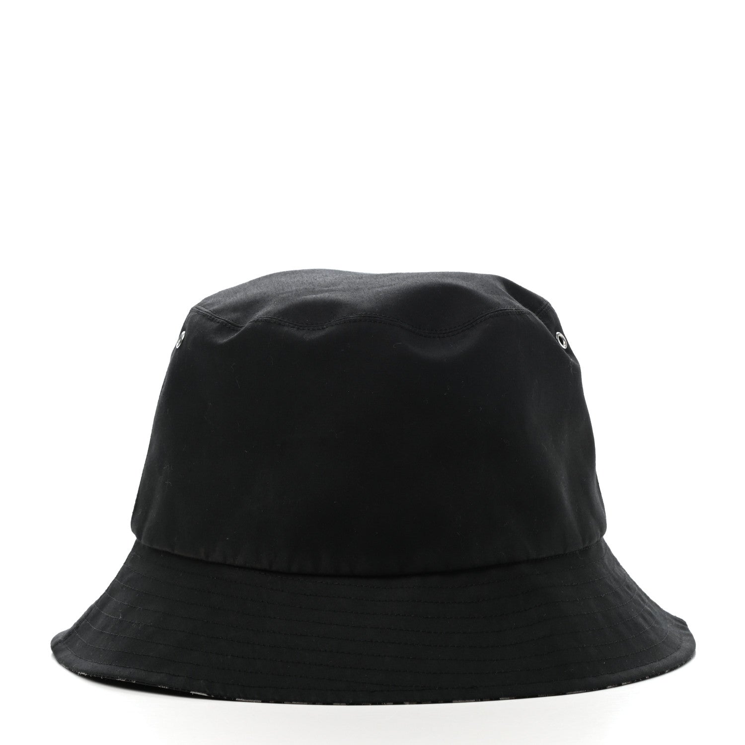 Christian Dior Oblique Reversible Teddy-D Brim Bucket Hat 58 Black 6 of 15