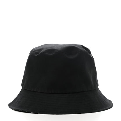 Christian Dior Oblique Reversible Teddy-D Brim Bucket Hat 58 Black 6 of 15