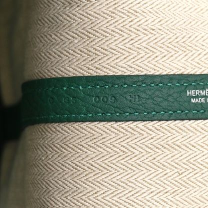 Hermes Negonda Garden Party Tote 36 MM Malachite 7 of 10