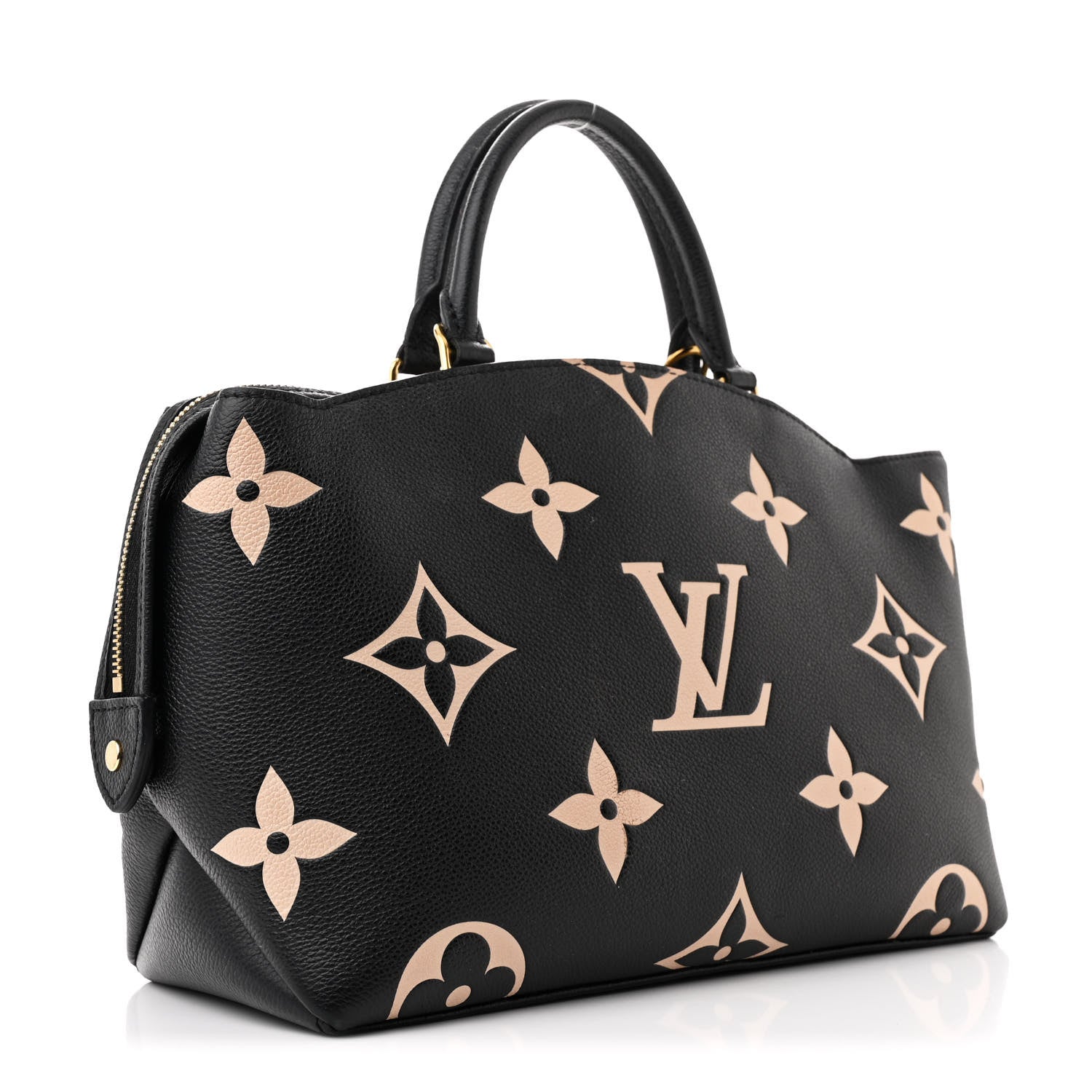 Louis Vuitton Empreinte Monogram Giant Petit Palais Black Beige 3 of 10