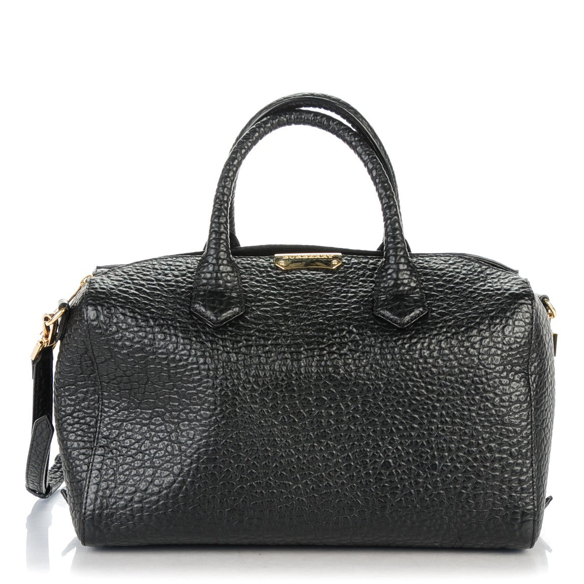 Heritage Grain Medium Alchester Bowling Bag Black