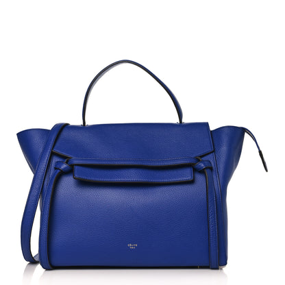 Celine Grained Calfskin Mini Belt Bag Indigo 1 of 8