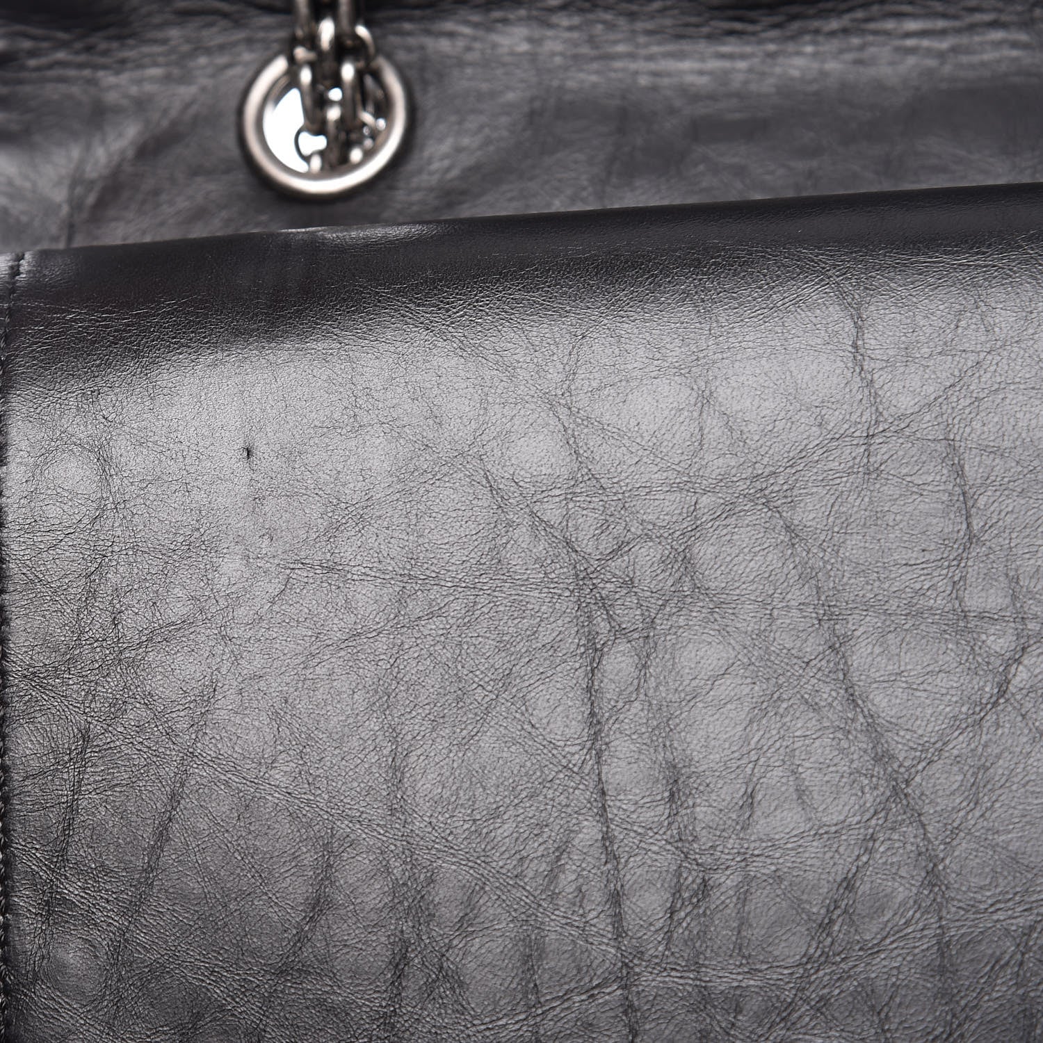 Chanel Aged Calfskin Quilted 2.55 Reissue 227 Flap Black 8 of 10