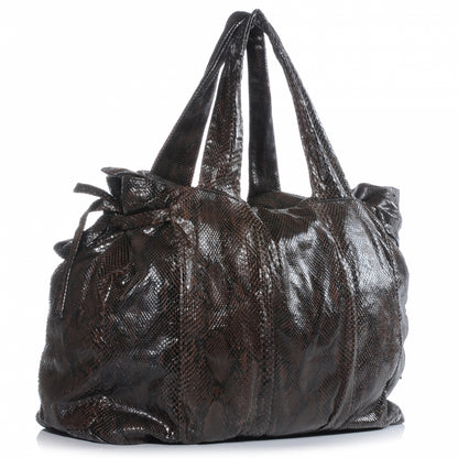 Gucci Python Large Hysteria Brown 4 of 8