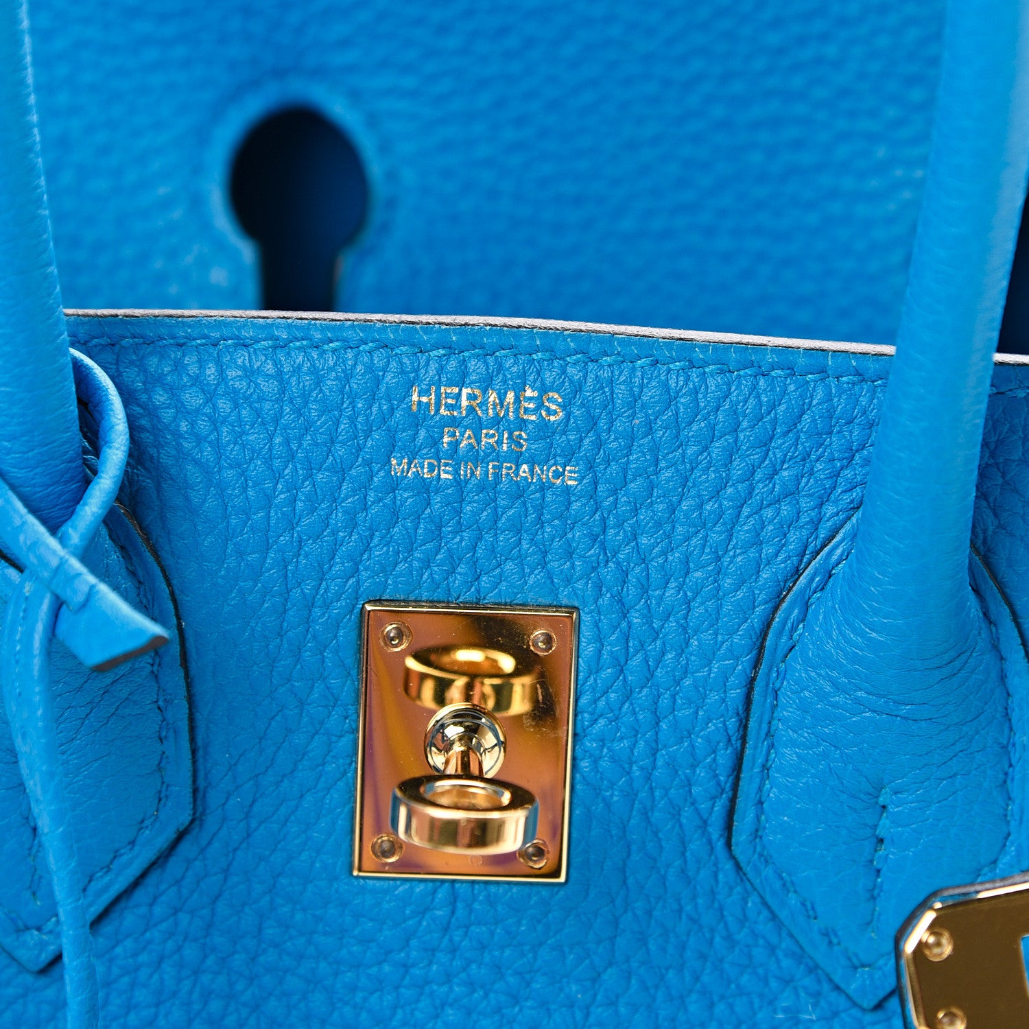 Hermes Togo Birkin 25 Bleu Zanzibar 5 of 13