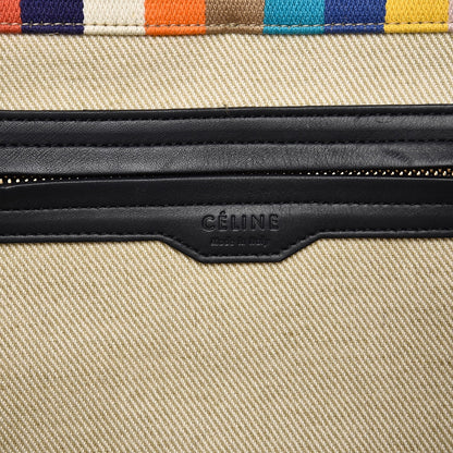 Celine Cotton Canvas Medium Phantom Luggage Multicolor 6 of 15