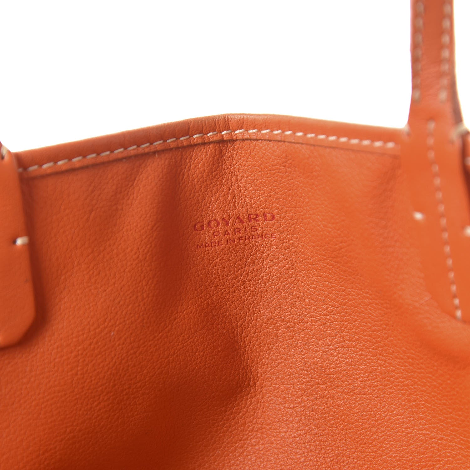 Goyard Goyardine Reversible Anjou PM Orange 9 of 11