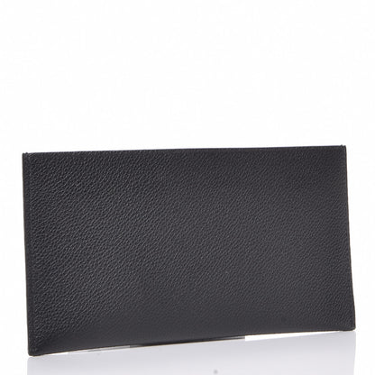 Louis Vuitton Calfskin Felicie Chain Wallet Card Holder Insert Black 3 of 6