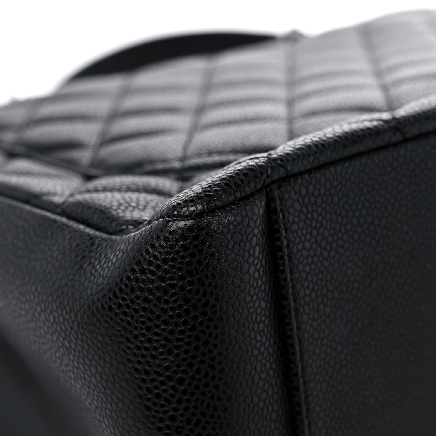 Chanel Caviar Quilted Grand Shopping Tote GST Black 10 of 11