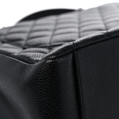 Chanel Caviar Quilted Grand Shopping Tote GST Black 10 of 11