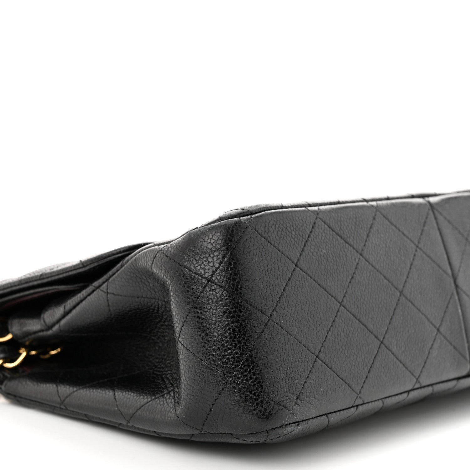 Chanel Caviar Quilted Jumbo Double Flap Black 9 of 14