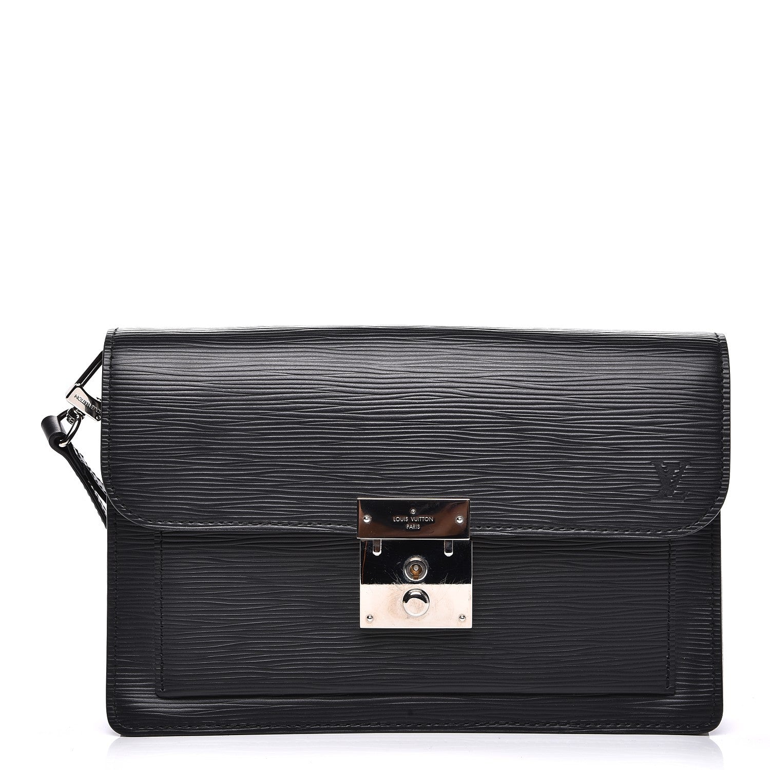 Louis Vuitton Epi Neo Belaia Clutch Black 1 of 7