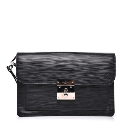 Louis Vuitton Epi Neo Belaia Clutch Black 1 of 7