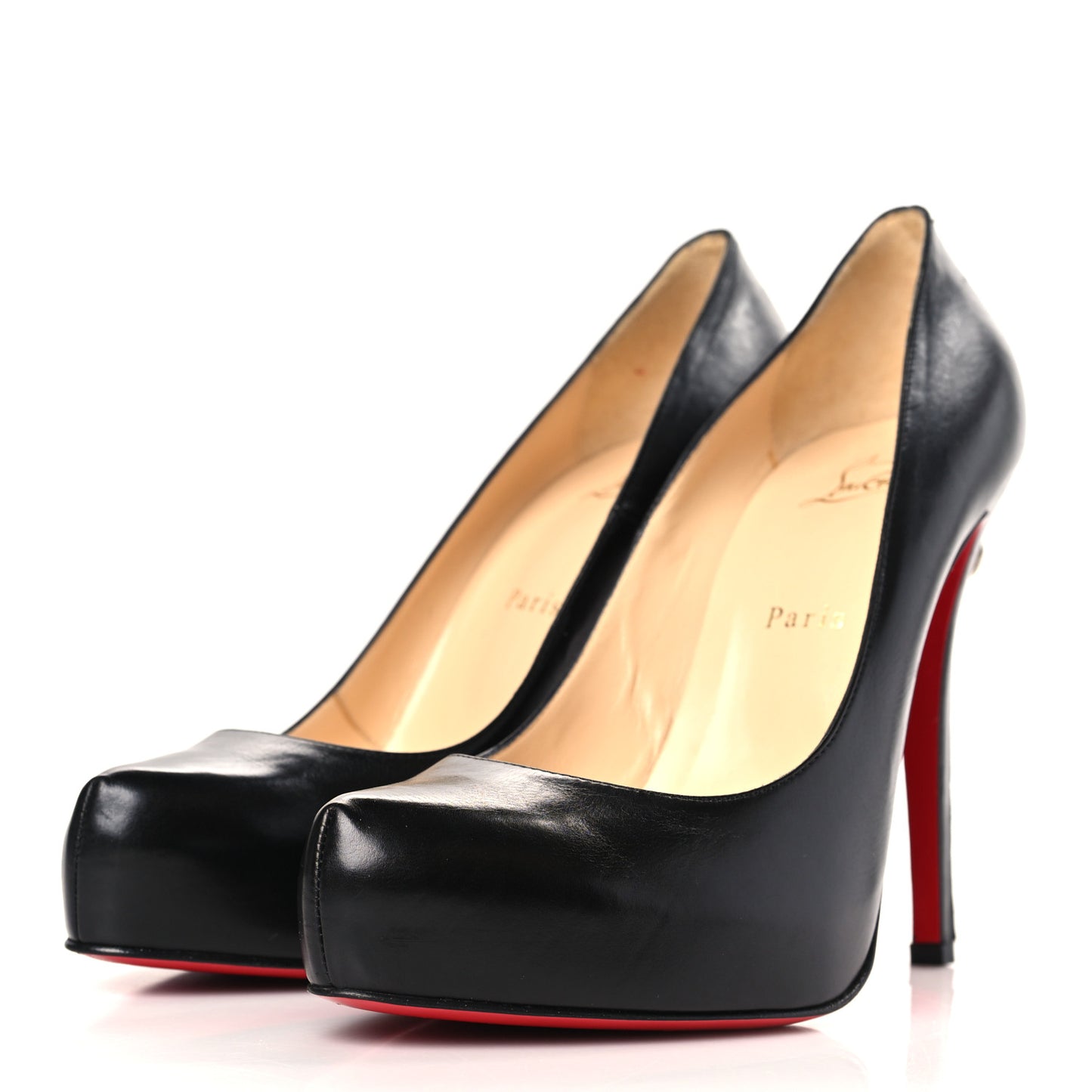 Calfskin Rolando Zip 120 Pumps 40.5 Black